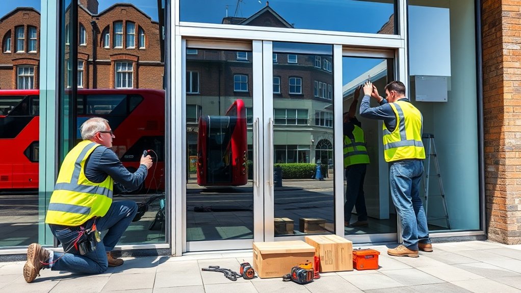 Automatic Door Installation Clapton