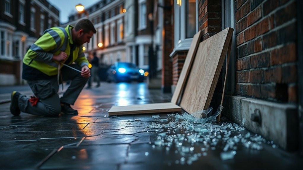 Burglary Glazing Repair Clapton