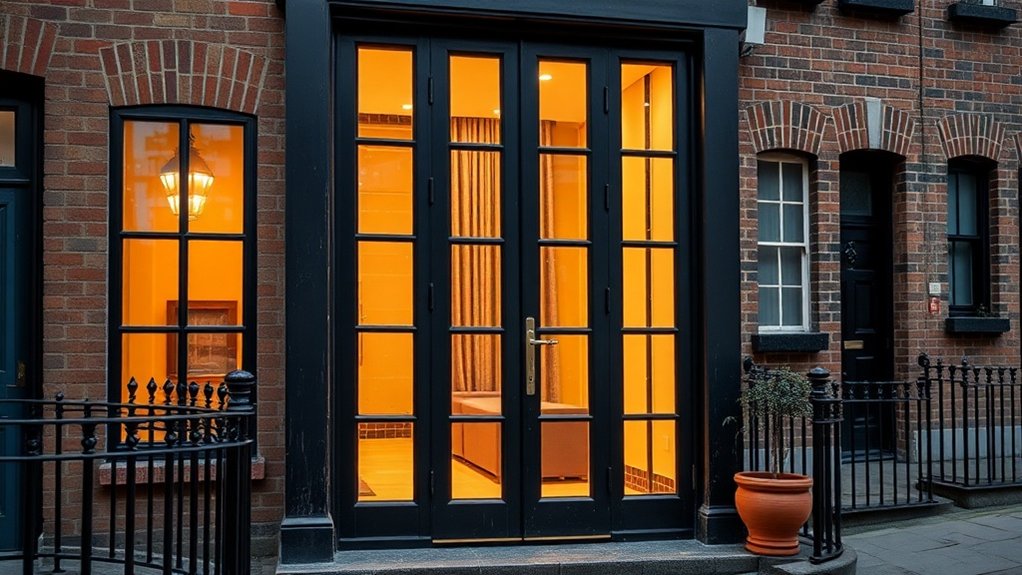 Glass Panel Doors Clapton