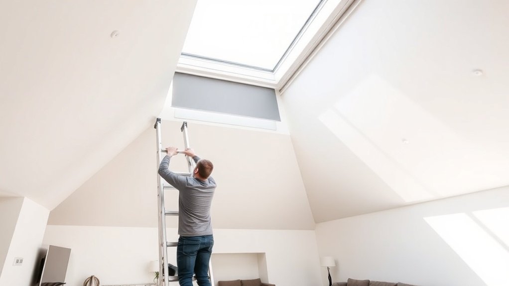 Skylight Blinds Installation Clapton