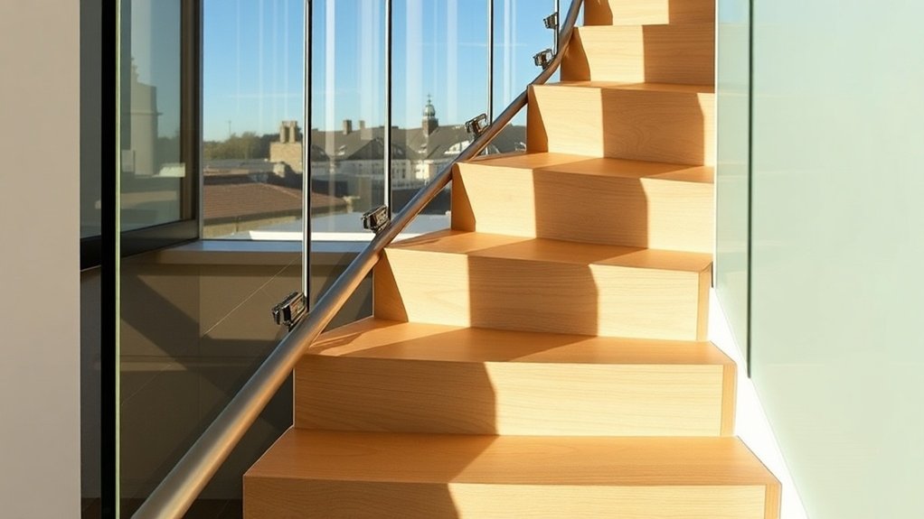 Staircase Glass Panels Clapton